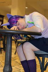 Size: 2848x4272 | Tagged: safe, artist:swproductions, spike, twilight sparkle, human, g4, cosplay, irl, irl human, photo, plushie, sleeping