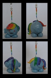 Size: 920x1412 | Tagged: safe, artist:llamaworshipper, rainbow dash, g4, craft, sculpture