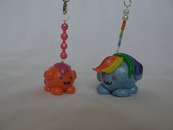 Size: 2048x1536 | Tagged: safe, artist:llamaworshipper, rainbow dash, scootaloo, g4, craft, sculpture