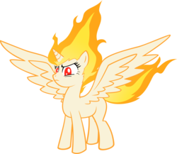 Size: 5826x5053 | Tagged: safe, artist:outlaw-marston, twilight sparkle, alicorn, pony, rapidash, g4, absurd resolution, female, mane of fire, mare, rapidash twilight, simple background, solo, spread wings, transparent background, twilight sparkle (alicorn), vector