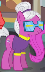 Size: 322x516 | Tagged: safe, screencap, spaceage sparkle, earth pony, pony, g4, my little pony: friendship is magic, rarity takes manehattan, cropped, female, mare, solo focus