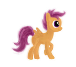 Size: 512x448 | Tagged: safe, artist:kwendynew, scootaloo, pony, g4, female, solo