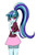 Size: 500x710 | Tagged: safe, artist:neo-gra, sonata dusk, equestria girls, g4, blushing, cute, female, finger bite, solo, sonatabetes