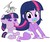 Size: 900x758 | Tagged: safe, artist:bluse, twilight sparkle, human, pony, unicorn, equestria girls, g4, baby, baby pony, babylight sparkle, background removed, cute, diaper, female, filly, foal, human ponidox, pacifier, self ponidox, show accurate, signature, simple background, twiabetes, unicorn twilight, vector, white background, younger