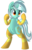 Size: 1429x2242 | Tagged: safe, artist:january3rd, lyra heartstrings, pony, g4, belly button, bipedal, clothes, cute, female, fighting stance, lyrabetes, simple background, socks, solo, striped socks, transparent background