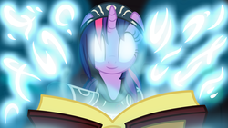 Size: 2560x1440 | Tagged: safe, artist:beavernator, twilight sparkle, g4, cosplay, female, glowing eyes, jace beleren, magic the gathering, planeswalker, solo