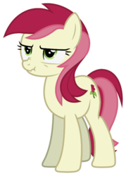 Size: 916x1280 | Tagged: safe, artist:bobsicle0, roseluck, earth pony, pony, g4, female, nose wrinkle, scrunchy face, show accurate, simple background, transparent background, vector
