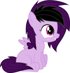 Size: 2675x2789 | Tagged: safe, artist:shinypikachu25, oc, oc only, oc:spiral swirl, cute, female, filly, high res, simple background, smiling, solo, transparent background, vector
