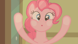 Size: 1280x720 | Tagged: safe, pinkie pie, g4, face, squishy cheeks
