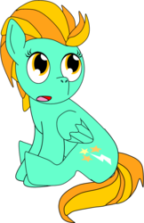 Size: 476x733 | Tagged: safe, artist:beats0me, lightning dust, pegasus, pony, g4, cute, female, solo