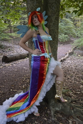 Size: 2304x3456 | Tagged: safe, artist:tenshicosplay, rainbow dash, human, g4, cosplay, feet, high res, irl, irl human, photo