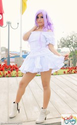 Size: 733x1200 | Tagged: safe, artist:dashcosplay, sweetie belle, human, g4, cosplay, high heels, irl, irl human, photo