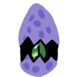 Size: 300x300 | Tagged: safe, artist:robbobjablo, artist:thewatchfulpony, spike, dragon, g4, baby spike, dragon egg, egg, male, solo, spike's egg