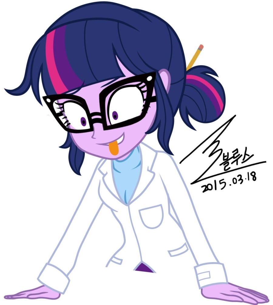 851551 Safe Artist Bluse Sci Twi Twilight Sparkle Equestria