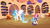 Size: 1366x768 | Tagged: safe, screencap, applejack, fluttershy, pinkie pie, princess celestia, rainbow dash, rarity, twilight sparkle, alicorn, earth pony, pegasus, pony, unicorn, g4, lesson zero, my little pony: friendship is magic, book, bookshelf, ethereal mane, female, golden oaks library, ladder, library, mane six, mare, sitting, spread wings, unicorn twilight, wings