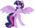 Size: 600x485 | Tagged: safe, artist:london13ridges, twilight sparkle, alicorn, pony, g4, bipedal, female, mare, solo, twilight sparkle (alicorn)