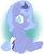Size: 650x800 | Tagged: safe, artist:lamia, princess luna, alicorn, pony, g4, baby, baby pony, cute, diaper, female, filly, foal, looking at you, lunabetes, solo, woona