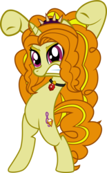 Size: 3002x4829 | Tagged: safe, artist:mit-boy, adagio dazzle, pony, unicorn, bridle gossip, equestria girls, g4, my little pony equestria girls: rainbow rocks, bipedal, disguise, disguised siren, equestria girls ponified, evil enchantress, gem, high res, ponified, siren gem, unicorn adagio dazzle