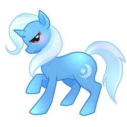 Size: 2000x2000 | Tagged: safe, artist:oh of kyotsuki, trixie, pony, unicorn, g4, female, high res, mare, pixiv, solo