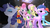 Size: 1920x1080 | Tagged: safe, artist:darkie4646, applejack, fluttershy, pinkie pie, rainbow dash, rarity, spike, twilight sparkle, dragon, pony, g4, 3d, female, gmod, male, mall, mane seven, mane six, mare