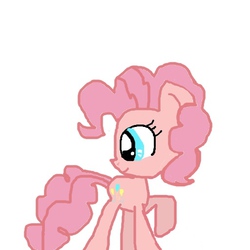 Size: 512x512 | Tagged: safe, artist:darkcruisebronystyle, pinkie pie, g4, female, ms paint, solo