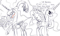 Size: 1600x962 | Tagged: safe, nightmare moon, princess luna, g4, sketch