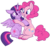 Size: 573x539 | Tagged: safe, artist:lulubell, pinkie pie, twilight sparkle, alicorn, pony, g4, female, lesbian, mare, ship:twinkie, shipping, simple background, transparent background, twilight sparkle (alicorn), unshorn fetlocks