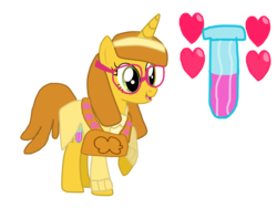 Size: 1600x1200 | Tagged: safe, artist:dulcechica19, pony, big hero 6, hilarious in hindsight, honey lemon (big hero 6), ponified, simple background, solo, transparent background