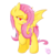 Size: 1087x1180 | Tagged: safe, artist:shadowhulk, fluttershy, g4, bedroom eyes, fangs, female, flutterbat, looking at you, solo