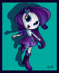 Size: 1200x1500 | Tagged: safe, artist:anggrc, rarity, equestria girls, g4, clothes, female, skirt, solo