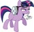 Size: 900x867 | Tagged: safe, artist:bluse, sci-twi, twilight sparkle, pony, unicorn, equestria girls, g4, my little pony equestria girls: rainbow rocks, background removed, blank flank, equestria girls ponified, evil smile, female, glasses, grin, hooves, horn, mare, missing cutie mark, ponified, show accurate, signature, simple background, smiling, solo, unicorn sci-twi, white background