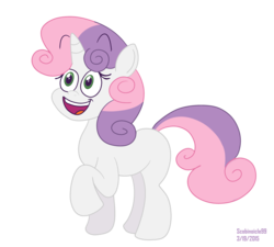 Size: 4000x3600 | Tagged: safe, artist:scobionicle99, sweetie belle, g4, female, happy, solo