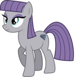 Size: 706x726 | Tagged: safe, artist:cheezedoodle96, maud pie, earth pony, pony, g4, .svg available, female, mare, missing accessory, simple background, smiling, solo, svg, transparent background, vector, when she smiles, wrong cutie mark