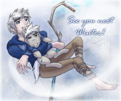 Size: 1200x1000 | Tagged: safe, artist:tarenest, oc, oc only, oc:zephyr wing, human, clothes, costume, dreamworks, jack frost, rise of the guardians