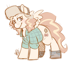 Size: 800x671 | Tagged: safe, artist:collaredginger, gravity falls, male, ponified, wendy corduroy
