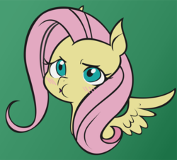 Size: 941x849 | Tagged: safe, artist:glacierclear, artist:glacierclear edits, artist:nerevars, edit, fluttershy, g4, blushing, female, pouting, puffy cheeks, solo