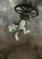 Size: 728x1024 | Tagged: safe, artist:ls_skylight, pony, crossover, glados, ponified, portal, portal (valve), solo