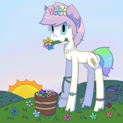 Size: 640x640 | Tagged: safe, artist:nikksicle, oc, oc only, earth pony, pony, solo