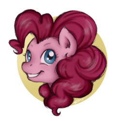 Size: 900x900 | Tagged: safe, artist:junkyardgypsy, pinkie pie, g4, female, solo