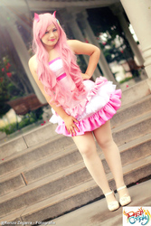 Size: 800x1200 | Tagged: safe, artist:dashcosplay, pinkie pie, human, g4, cosplay, high heels, irl, irl human, photo