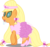 Size: 9254x8729 | Tagged: safe, artist:atomicmillennial, applejack, earth pony, pony, g4, absurd resolution, alternate hairstyle, clothes, dress, drool, female, high heels, hypnojack, hypnosis, hypnotized, mind control, simple background, solo, transparent background, vector