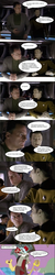 Size: 1000x4958 | Tagged: safe, artist:zennistrad, discord, g4, the return of harmony, chocolate, comic, crossover, data, disqord, q, star trek, star trek: the next generation