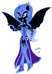 Size: 2177x3120 | Tagged: dead source, safe, artist:e-e-r, nightmare moon, alicorn, human, equestria girls, g4, equestria girls-ified, female, high res, horn, simple background, solo, transparent background, vector, wings