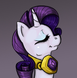 Size: 558x562 | Tagged: safe, artist:nikkuwalkanov, rarity, g4, eyes closed, female, solo