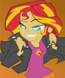 Size: 1600x1931 | Tagged: safe, artist:lunchie, artist:nerevars, sunset shimmer, equestria girls, g4, female, humanized, solo, vector