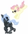 Size: 632x774 | Tagged: safe, artist:unoriginai, oc, oc only, oc:crusta, oc:prince afterglow, alicorn, changeling, pony, xenomorph, alicorn oc, alien (franchise), crossover shipping, cute, jumping, looking back, magical lesbian spawn, offspring, open mouth, parent:princess celestia, parent:queen chrysalis, parent:twilight sparkle, parent:unnamed oc, parents:canon x oc, parents:twilestia, playing tag, raised hoof, raised leg, simple background, smiling, smirk, white background