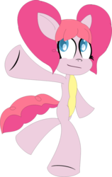 Size: 491x777 | Tagged: safe, artist:ikuntyphoon, pinkie pie, g4, bipedal, female, solo