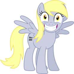 Size: 3000x3015 | Tagged: dead source, safe, artist:theshadowstone, derpy hooves, pegasus, pony, g4, the cutie map, crying inside, equal cutie mark, equalized, female, high res, mare, simple background, solo, this will end in tears and/or death, transparent background, underp, vector