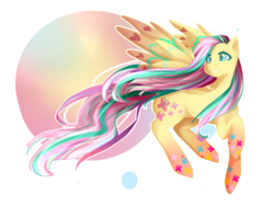 Size: 2500x2000 | Tagged: safe, artist:tsuukiusa, part of a set, fluttershy, g4, female, high res, rainbow power, raised hoof, simple background, smiling, solo, transparent background