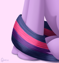 Size: 1200x1278 | Tagged: safe, artist:galekz, twilight sparkle, g4, ambiguous gender, close-up, sitting, solo, tail